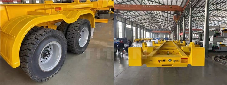 40ft Terminal Port Trailer for Sale in Ghana