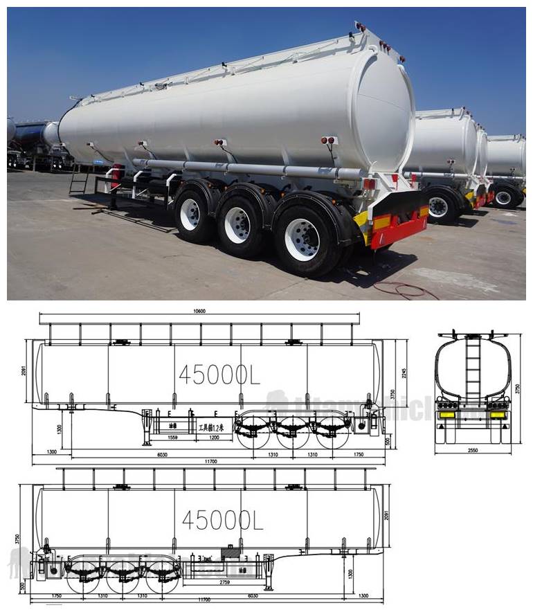 Tongya Fuel tanker trailer