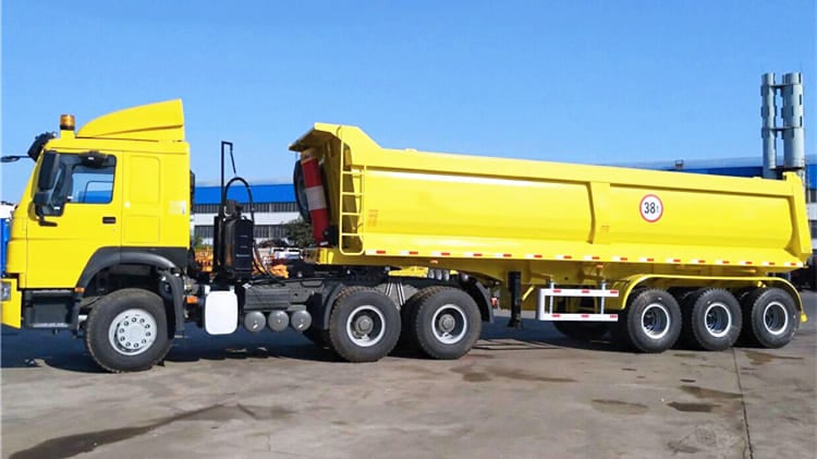 Tri Axle 60 Ton Hydraulic Dump Trailer