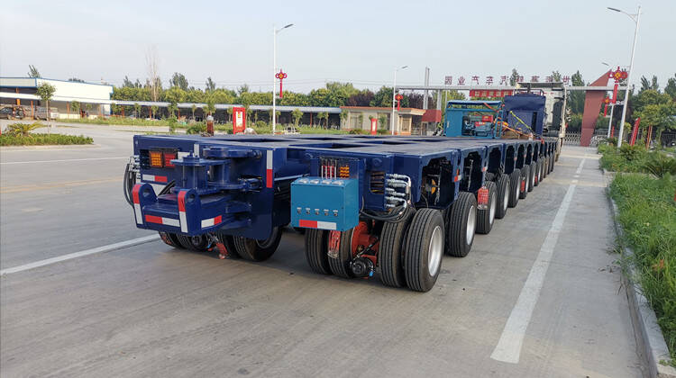 Used 12 Axle Cometto SPMT Trailer for Sale Cost