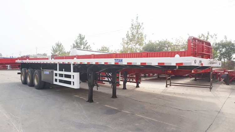 Tri Axle Trailer Price | Used Flatbed Tri Axle Trailer for Sale