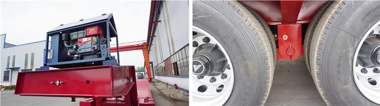 50 Ton Detachable Neck Lowboy Trailer for Sale in Nigeria