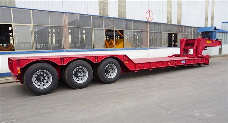 50 Ton Detachable Neck Lowboy Trailer for Sale in Nigeria