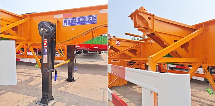 Tri Axle 40 ft Intermodal Container Chassis for Sale Near Me