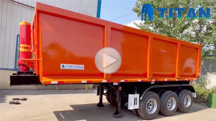 Video of 3 Axle 60 Ton Tipper Trailer