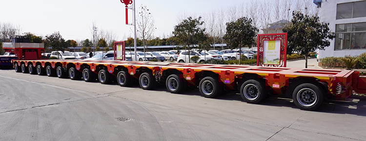 Multi Axle Hydraulic Modular Trailer for Sale