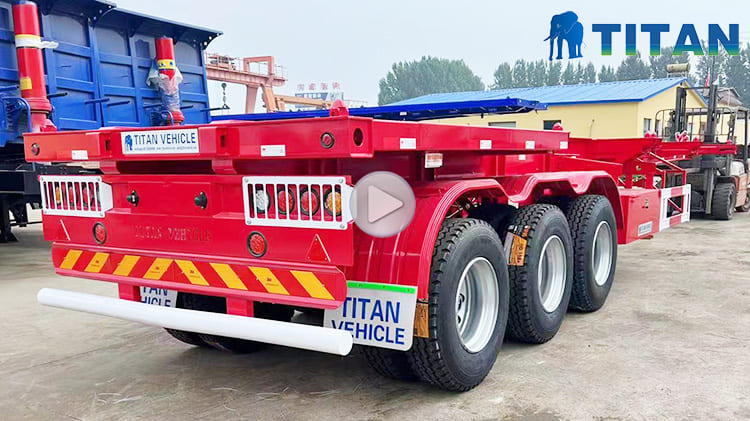 Tri Axle Container Chassis 40Ft for Sale in Zambia Lusaka