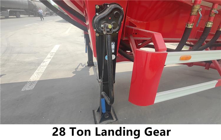 Tri Axle 50CBM Flour Tanker Trailer for Sale In Saudi Arabia