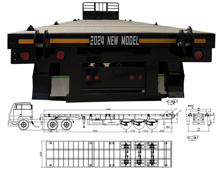 Henred Fruehauf Flatbed Trailer for Sale In Zimbabwe - Henred Fruehauf Zimbabwe