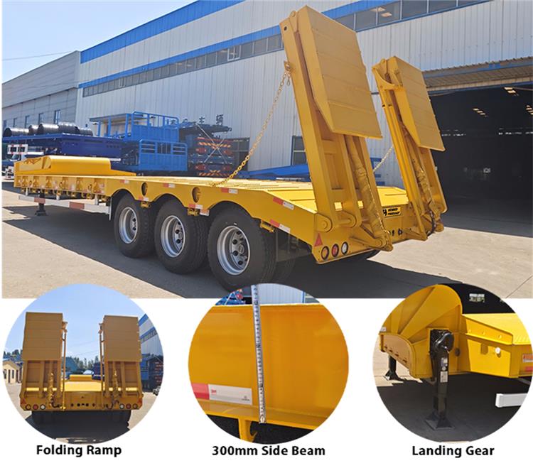 Henred Low Bed Trailer for Sale In Zimbabwe - Henred Fruehauf Trailers Prices