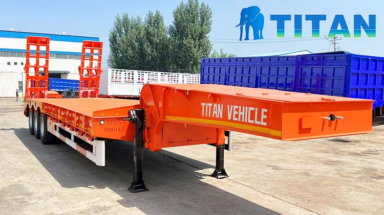 80 ton low bed trailer