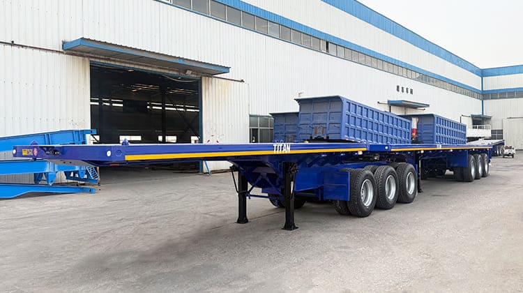 Flatbed Superlink Trailer for Sale in Ghana