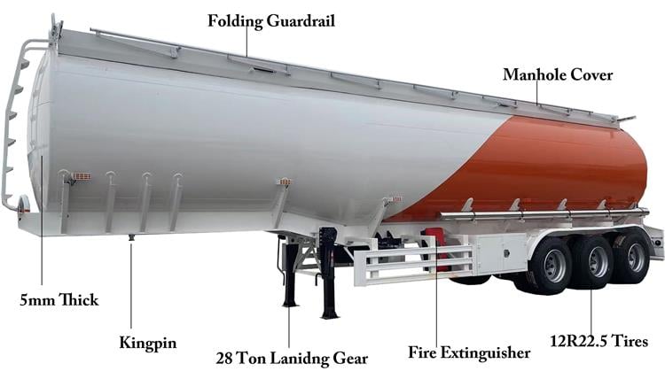 Diesel Fuel Tanker Semi Trailer Prices for Sale In Ghana Tema