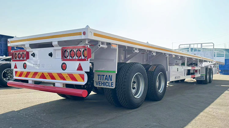 Flatbed Interlink Trailer for Sale in Ghana