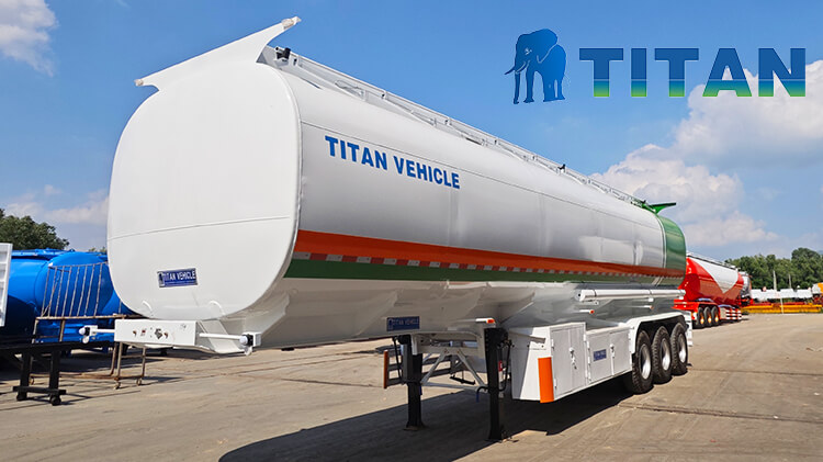 3 Axle Diesel Fuel Tanker Semi Trailer for Sale Price in Zambia