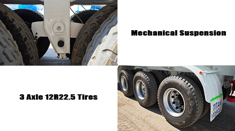 3 Axle Diesel Fuel Tanker Semi Trailer for Sale Price in Zambia