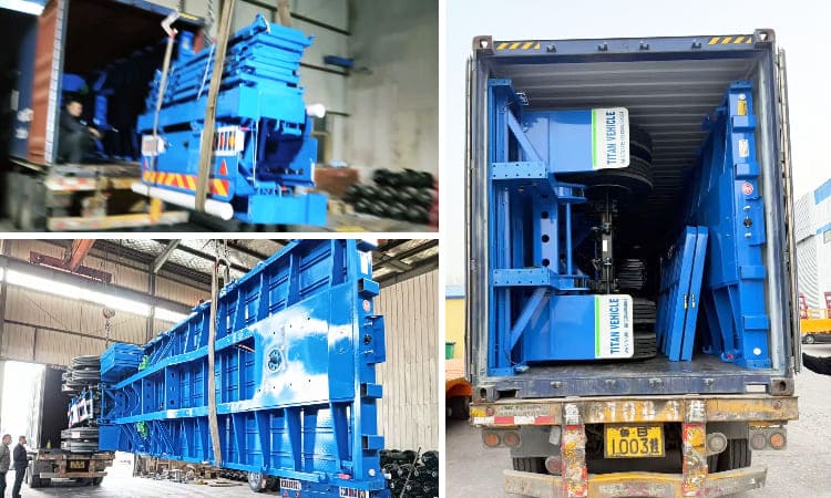 Tri Axle 60 Ton Cargo Fence Trailer for Sale in Mali