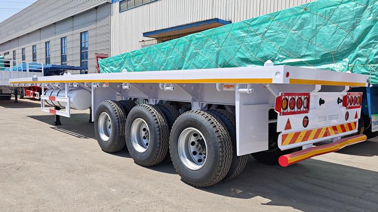 Heavy Duty Flatbed Trailer Truck for Sale in Mali