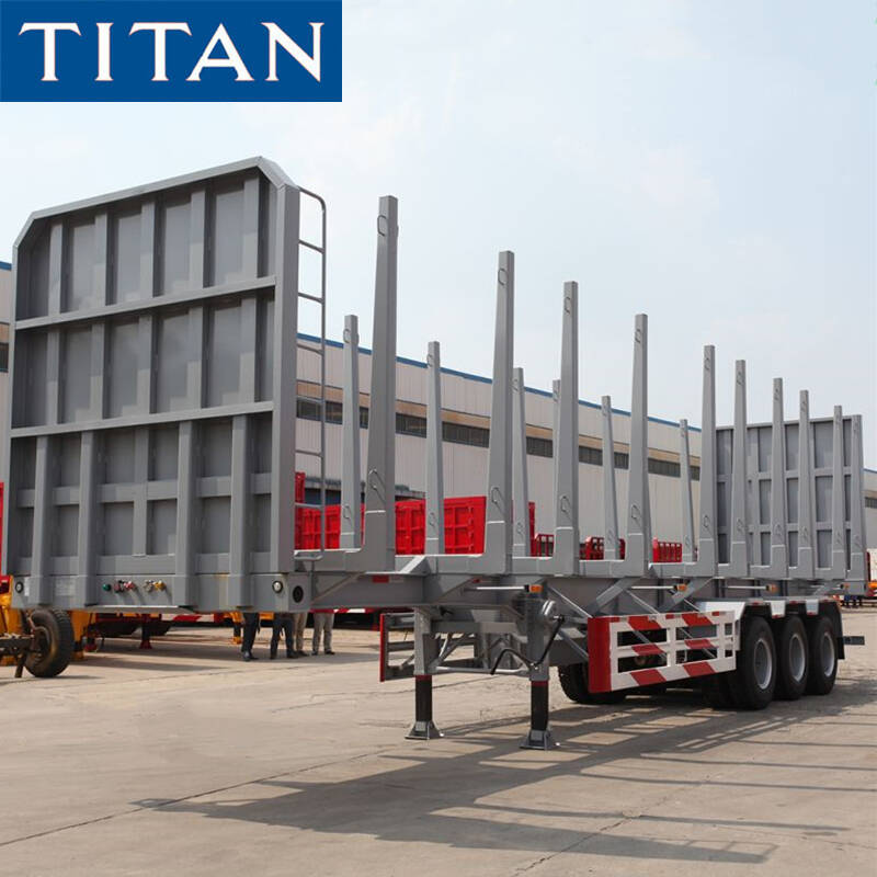 Forestry Semi Trailer With Stake