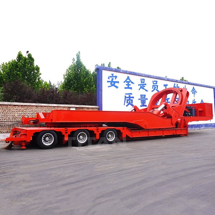 Wind Turbine Blade Transport Trailer