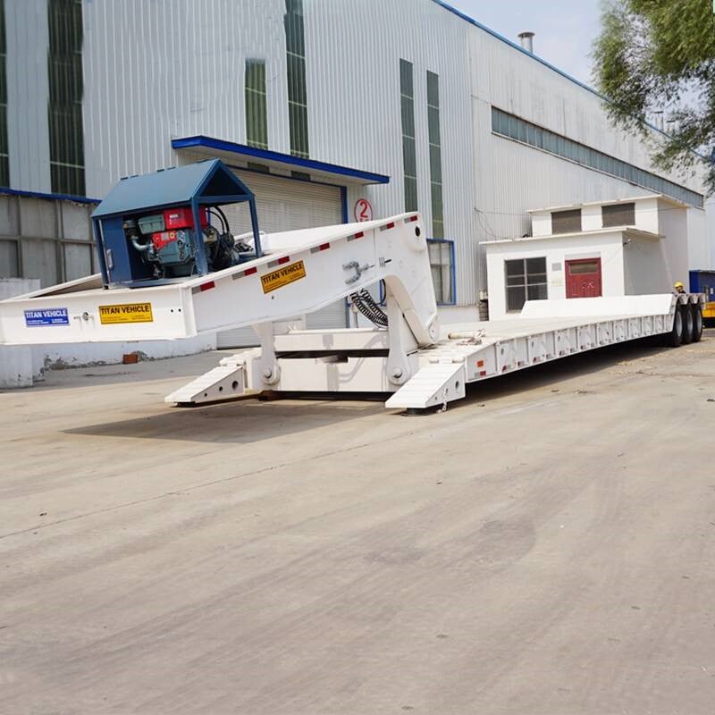 120ton Removable Gooseneck Trailer