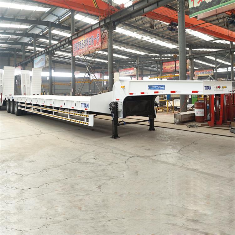 Tri Axle Semi Low Bed Trailer