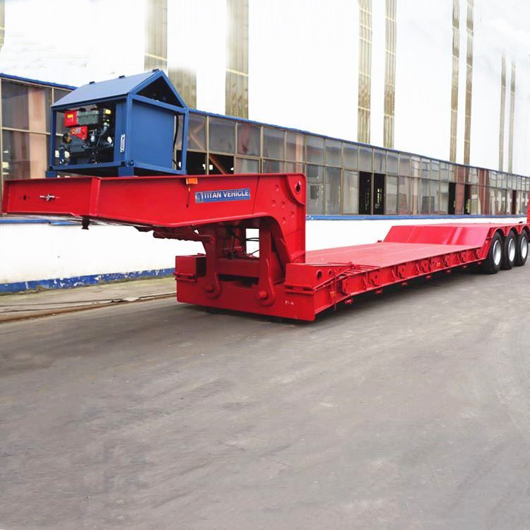 80ton Lowboy Trailer Manufacturers