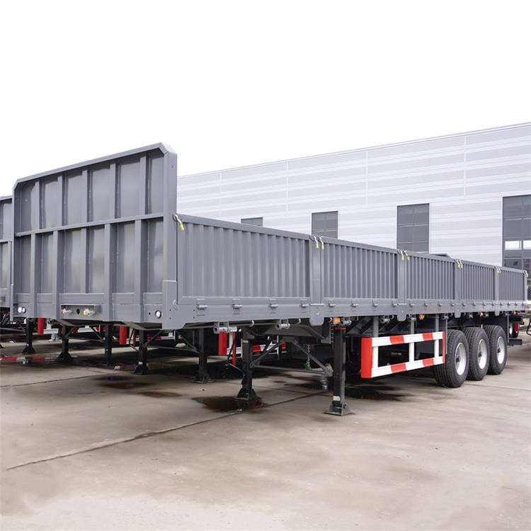 Tri-axle Trailer with Drop Sides