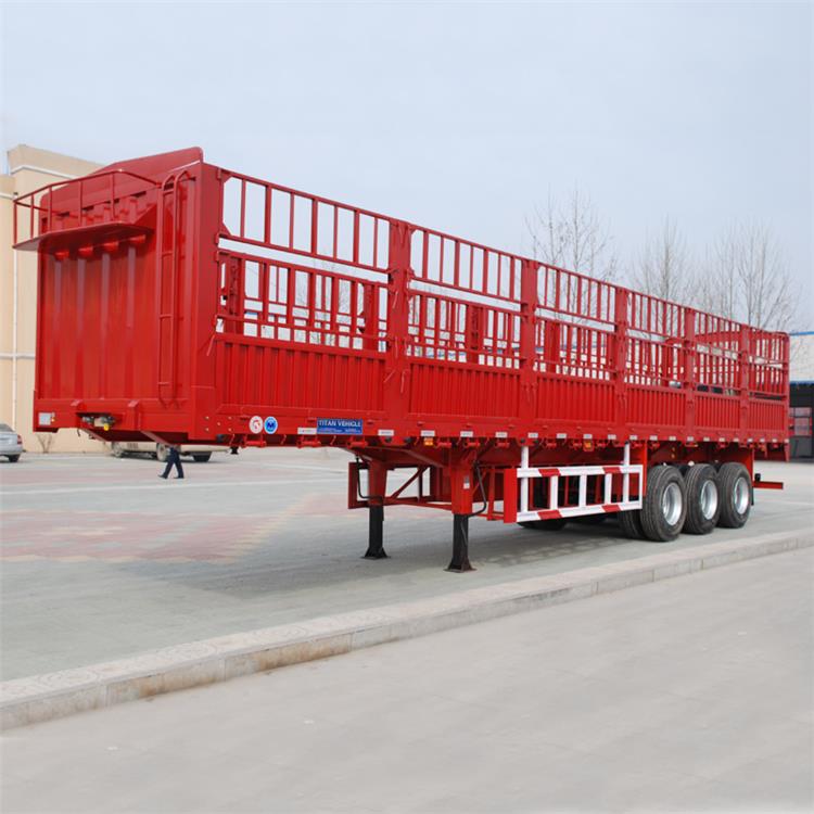 Tri-axle Stake Semi Trailer