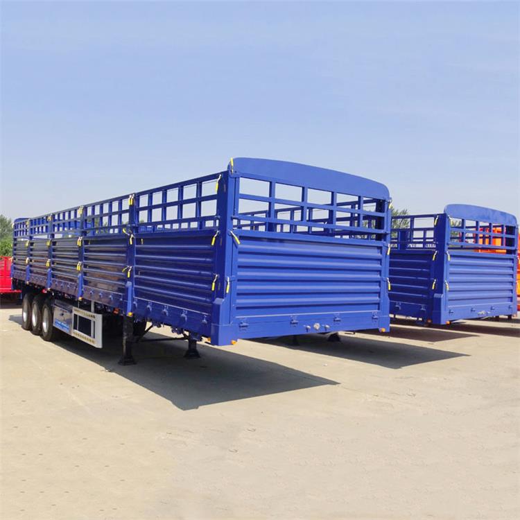 50 Ton Fence Cargo Truck Trailer