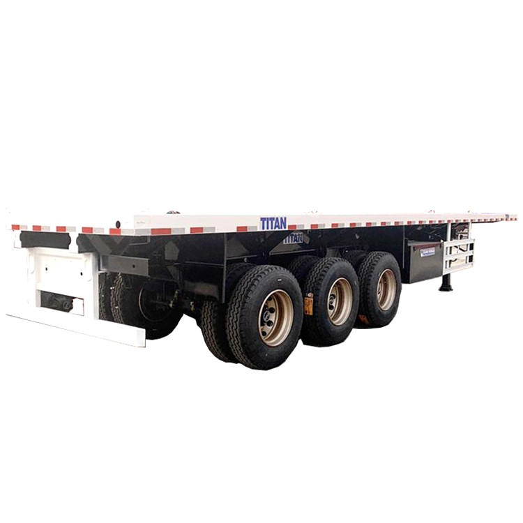 Tri Axle Semi Flatbed Trailer