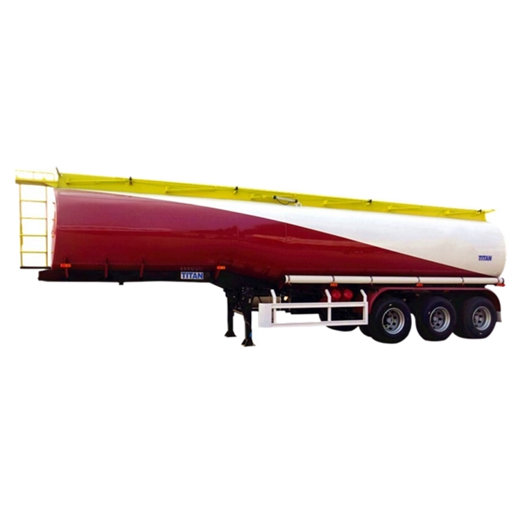 Tri Axle Fuel Tanker Trailers with 4 Compartment		 				 				