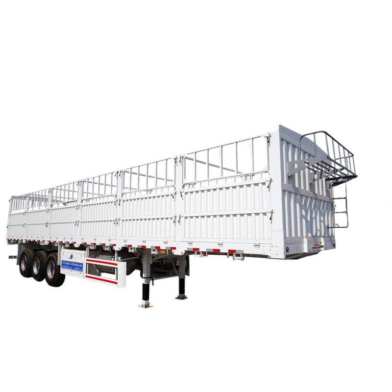 Tri Axles Fence Semi Trailer