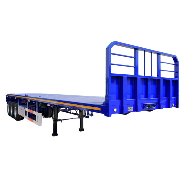 3 Axle Flatbed Platform Trailer