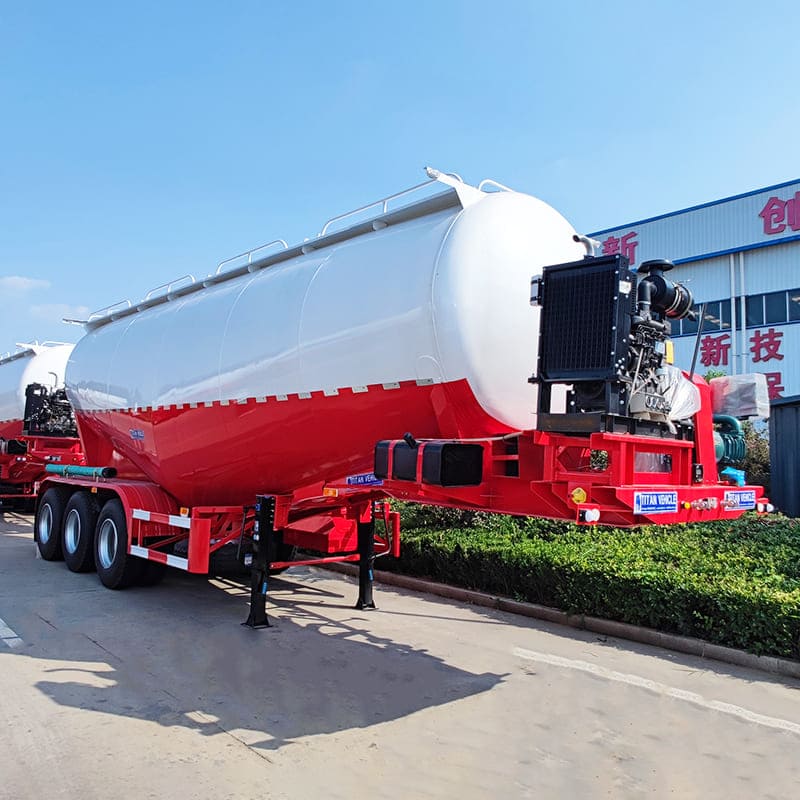 Dry Bulk Cement Tanker Semi Trailer
