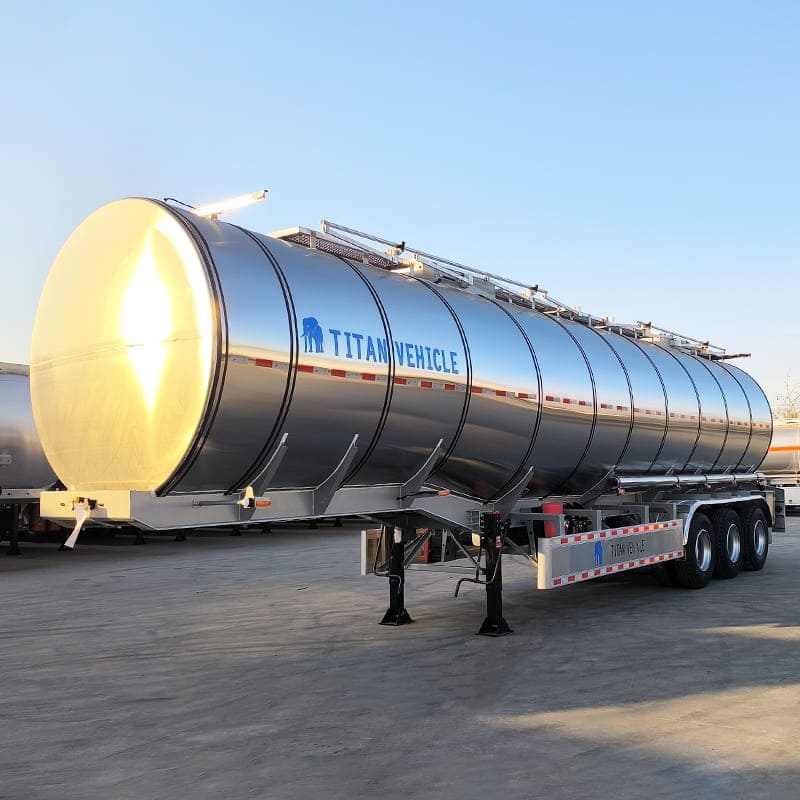  Stainless Steel Oil Tanker Trailer