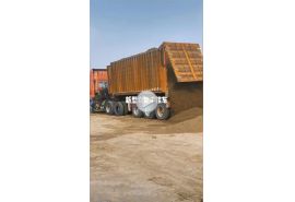New Design Tri Axles Semi Dump Trailer