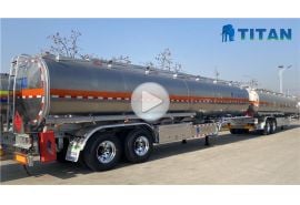 2 Axle Aluminum Tanker Trailer