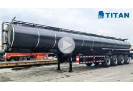 4 Axle Asphalt Tanker Trailer 