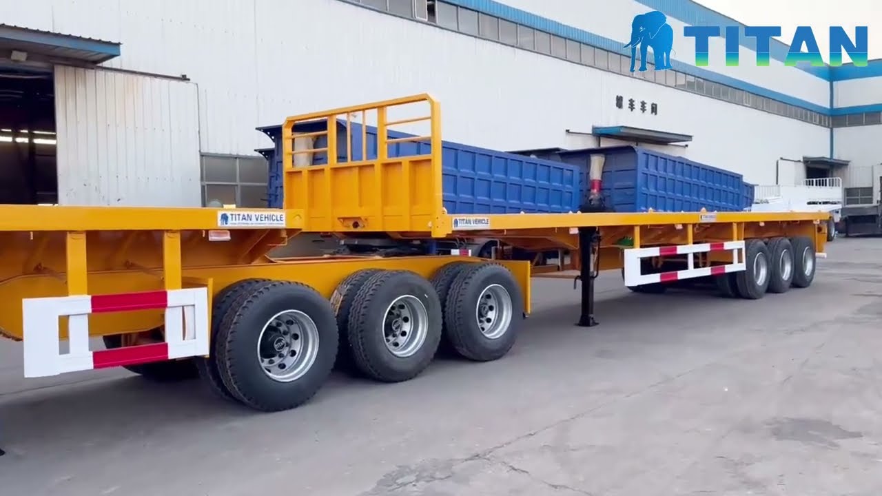 flatbed trailer